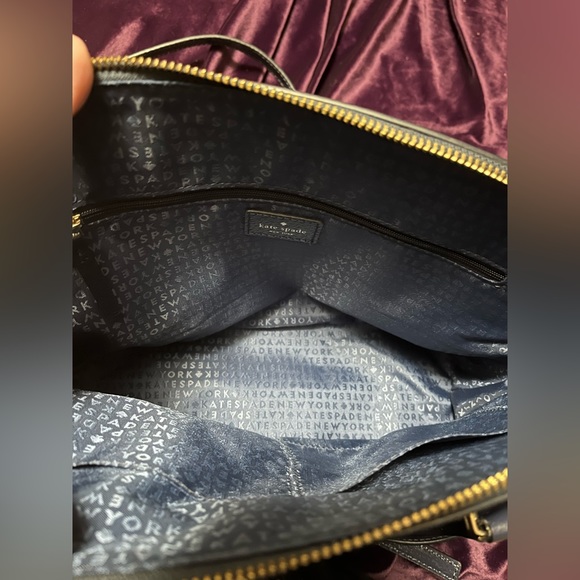 Kate Spade New York cross body bag in navy - Picture 3 of 3